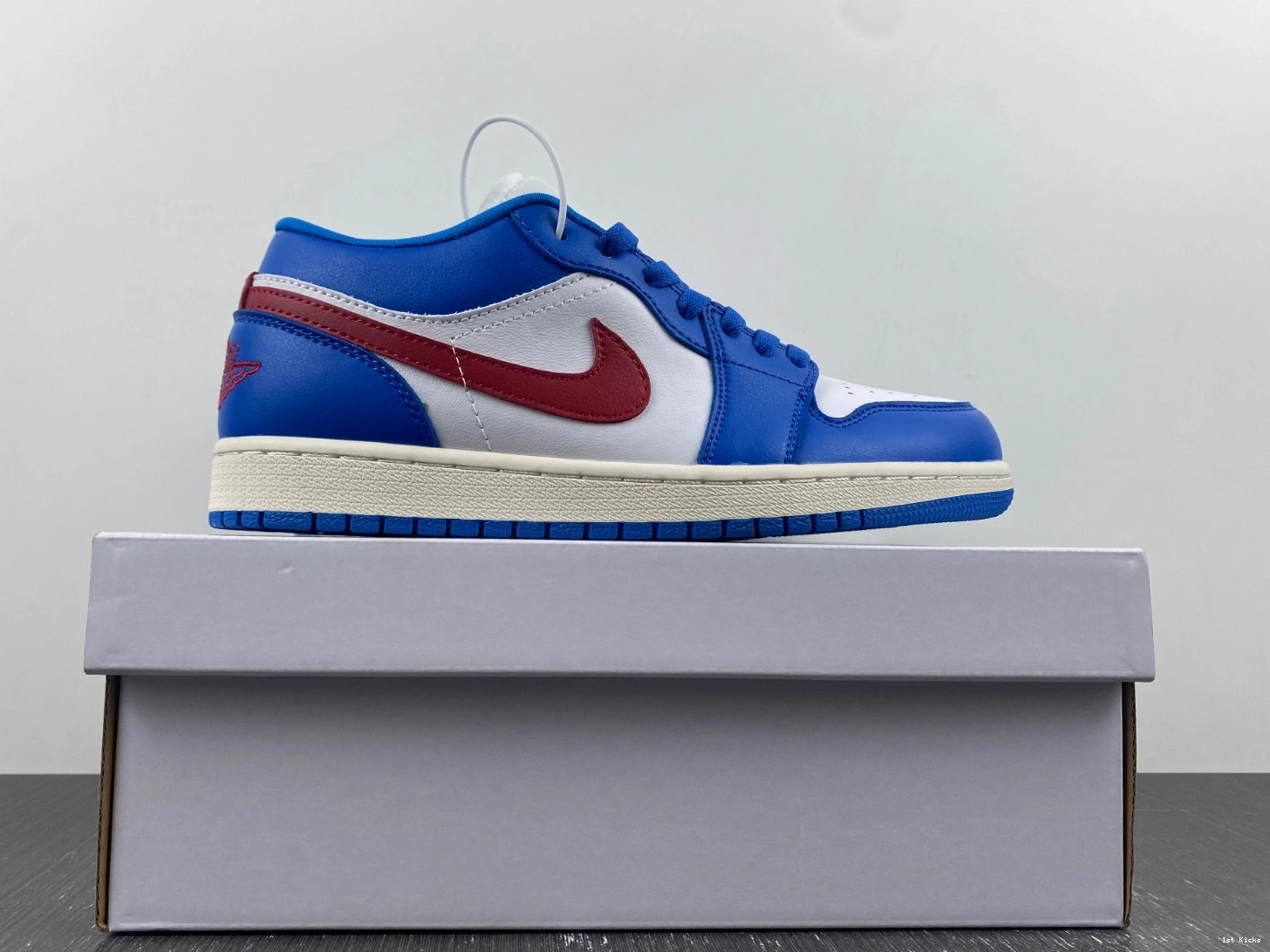 1 Sport Low - Jordan Blue Red DC0774-416 (Women's) Gym 0217